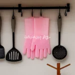 دستکش آجدار سیلیکون ظرف شویی