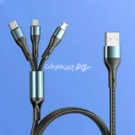 کابل شارژر سه کاره 120 وات مدل ایکس 11